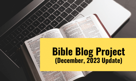 blogging the Bible